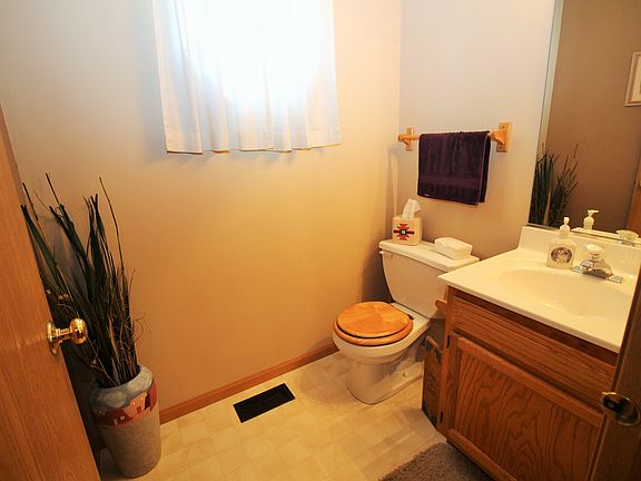 Powder room on main floor