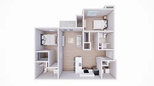 Floor plan Aspen - ADA
