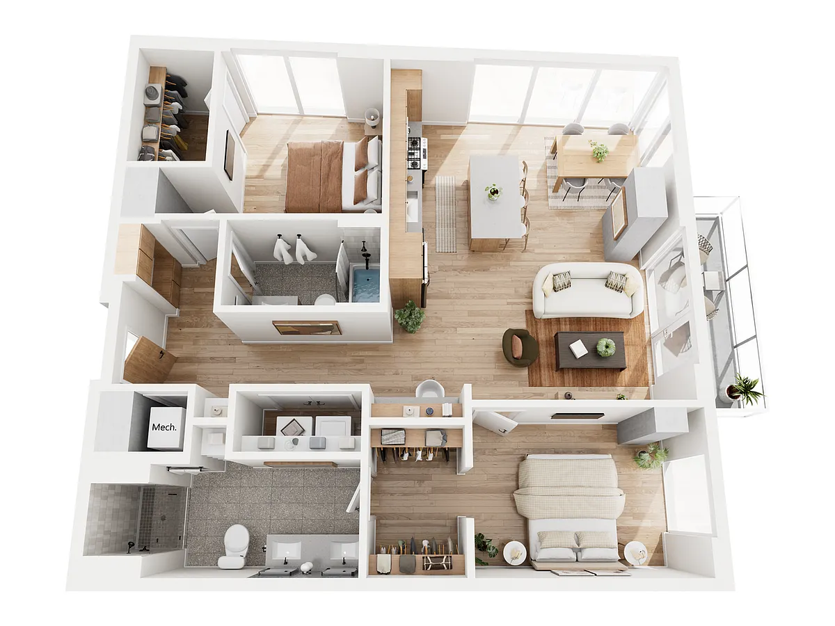 Floor plan The Lamar