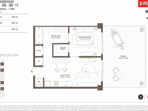 90 NE 32nd St #605, Miami, FL 33137