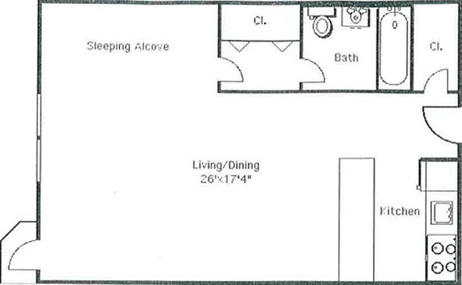 1st image of 170 W 23rd St APT 6X