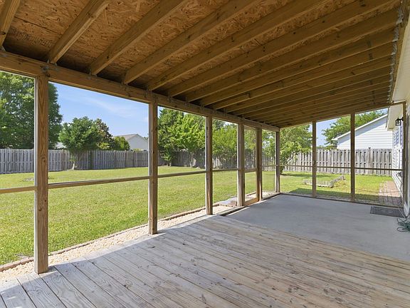 Screened In Back porch - a MUST have in Wilmington