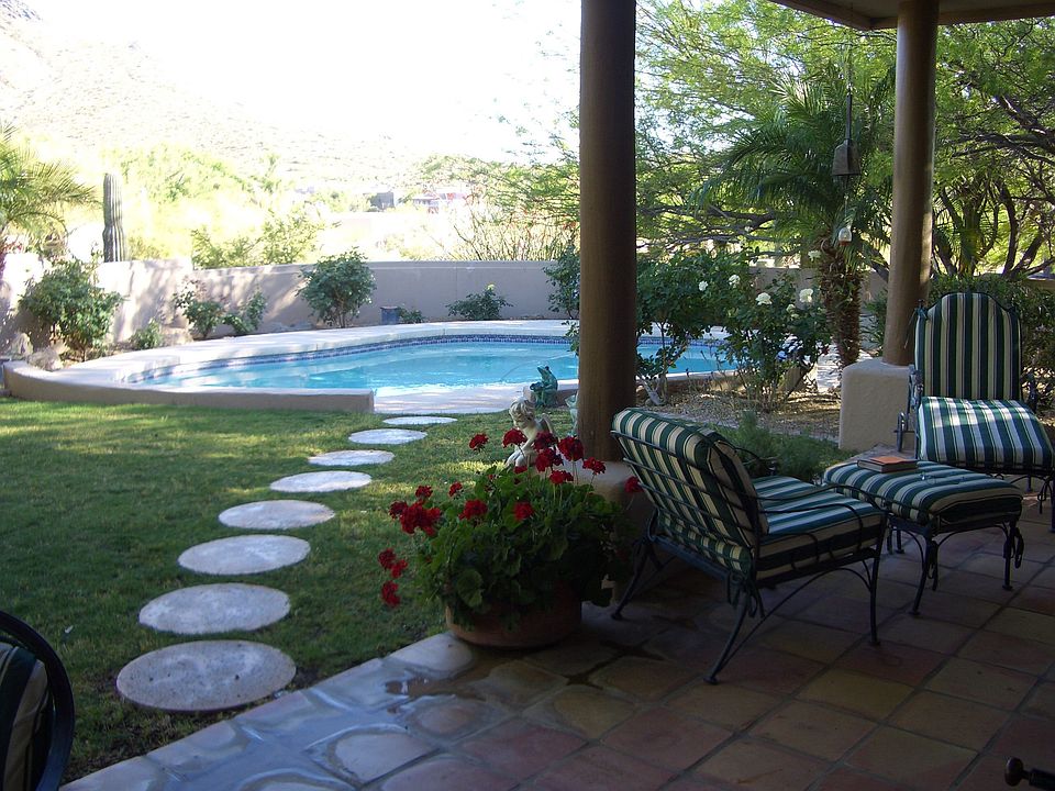 Patio and pool