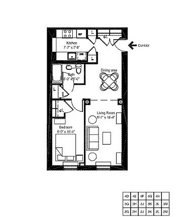 2nd image of 100 Atlantic Ave APT 3G