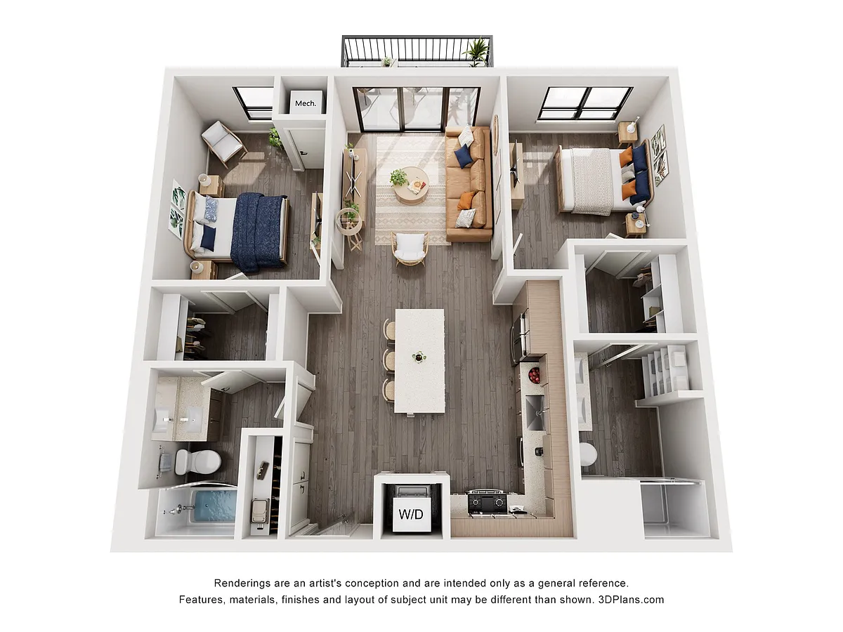 Floor plan Hawthorn