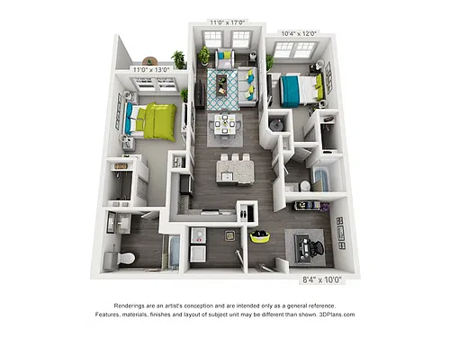 Floor plan The Signal
