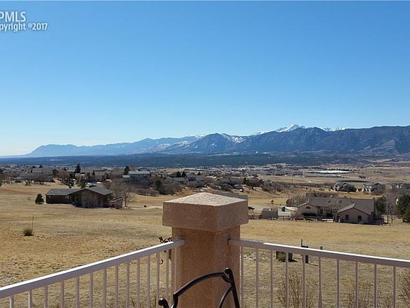 View south toward Cheyenne Mountain