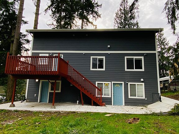 Rear House Exterior - Upper Unit B