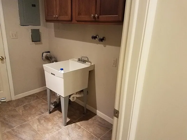 Washer and Dryer has been installed in this space.