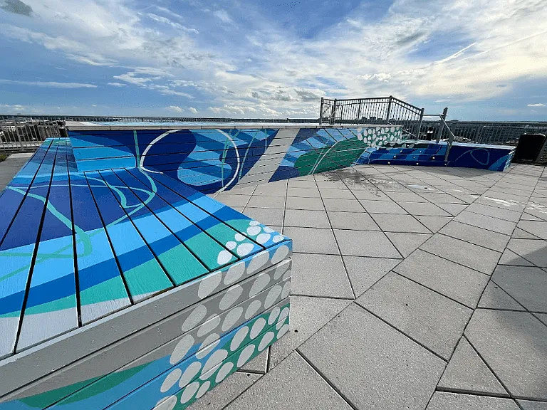 Rooftop pool & deck