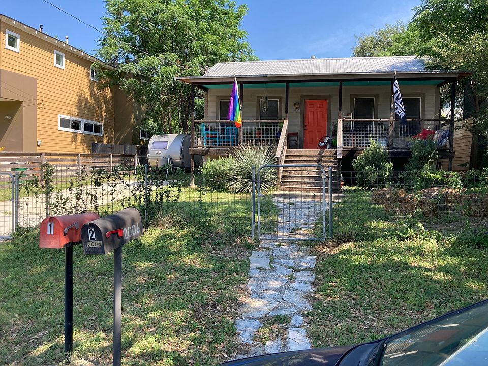 fenced yard