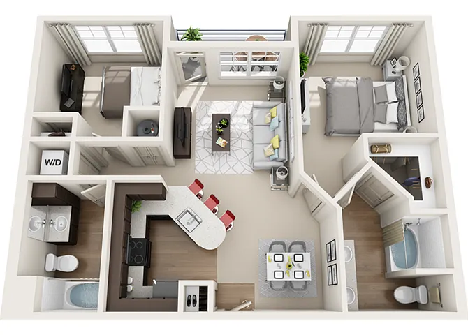 Floor plan Morehead