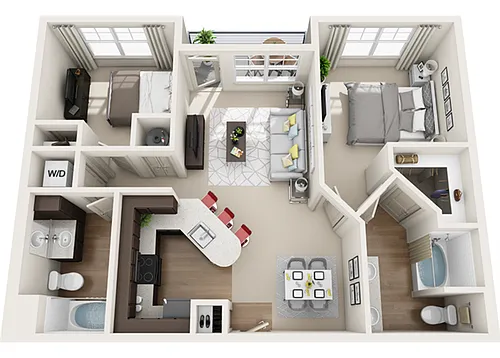 Floor plan Morehead