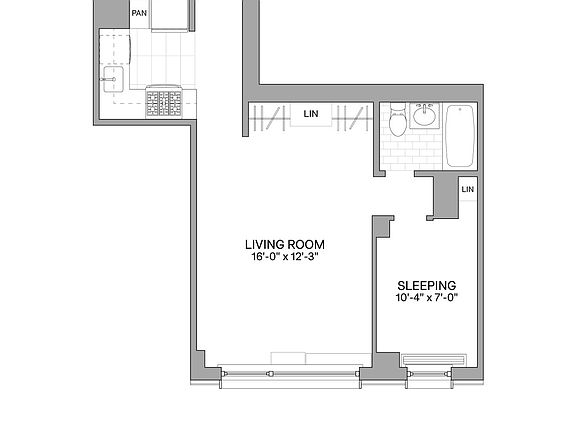 2nd image of 340 E 34th St APT 17A
