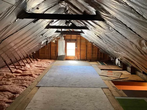 Full walk-up attic for additional storage - 8 Salem St #2