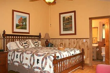 Master bedroom suite.