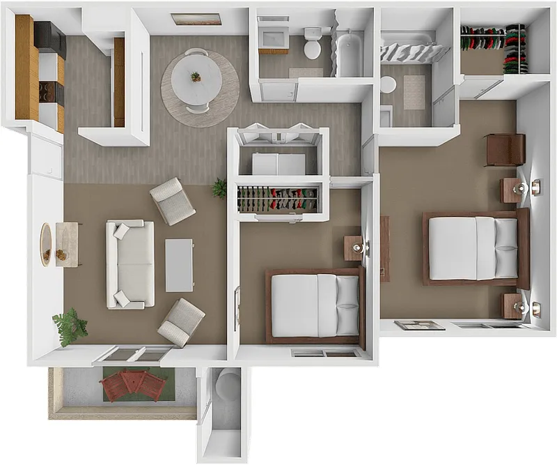 Floor plan The Manzano