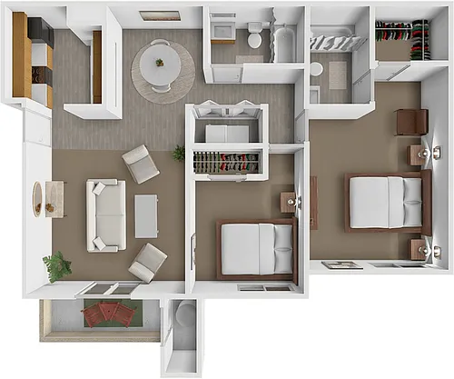 Floor plan The Manzano