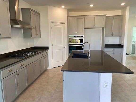 Whirlpool Side door Refrigerator installed. Not seen in the picture.