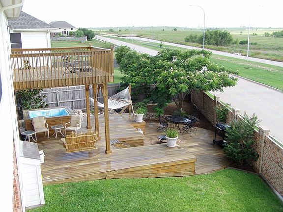 backyard deck