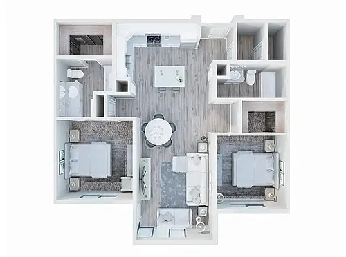 Floor plan 2X2