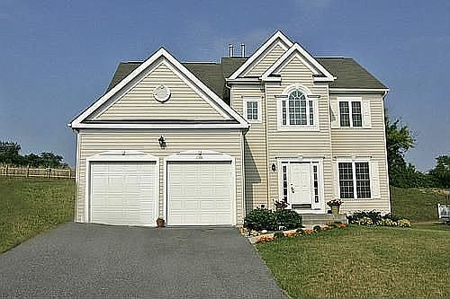 Front view of home