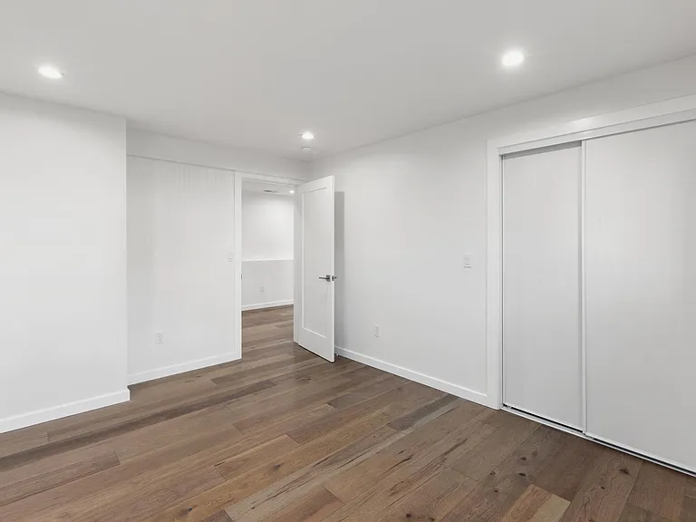 Downstairs bedroom #1 with large closet