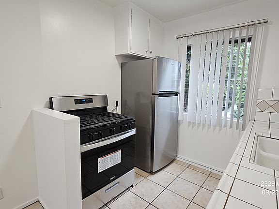 Brand new stove and fridge