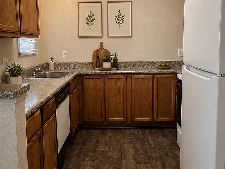 Two Bedroom Kitchen