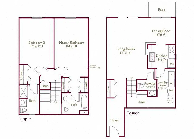 Floor plan Washington