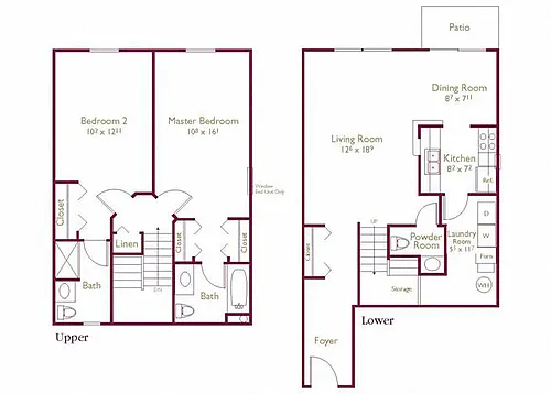 Floor plan Washington
