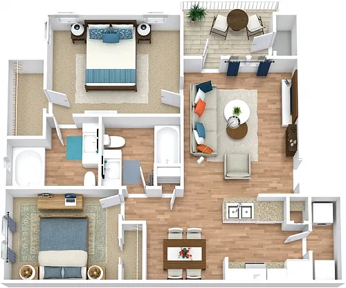 Floor plan Sunflower