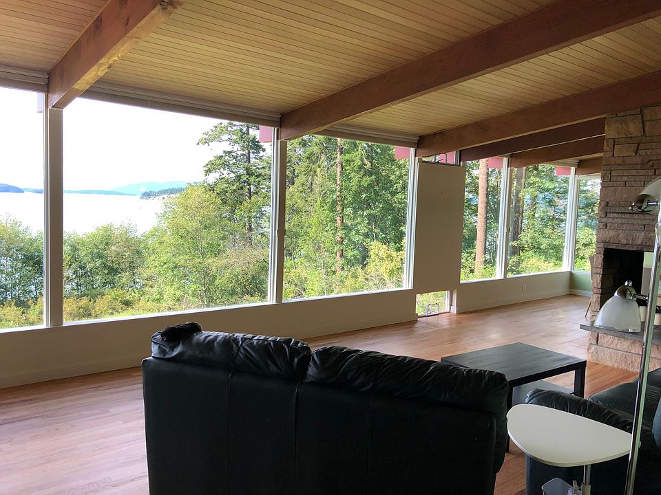 View from living Room to Guemes channel