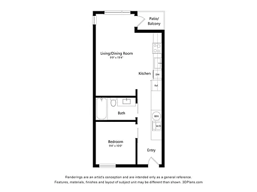 Floor plan A10