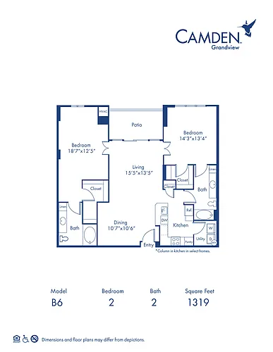 Floor plan B6
