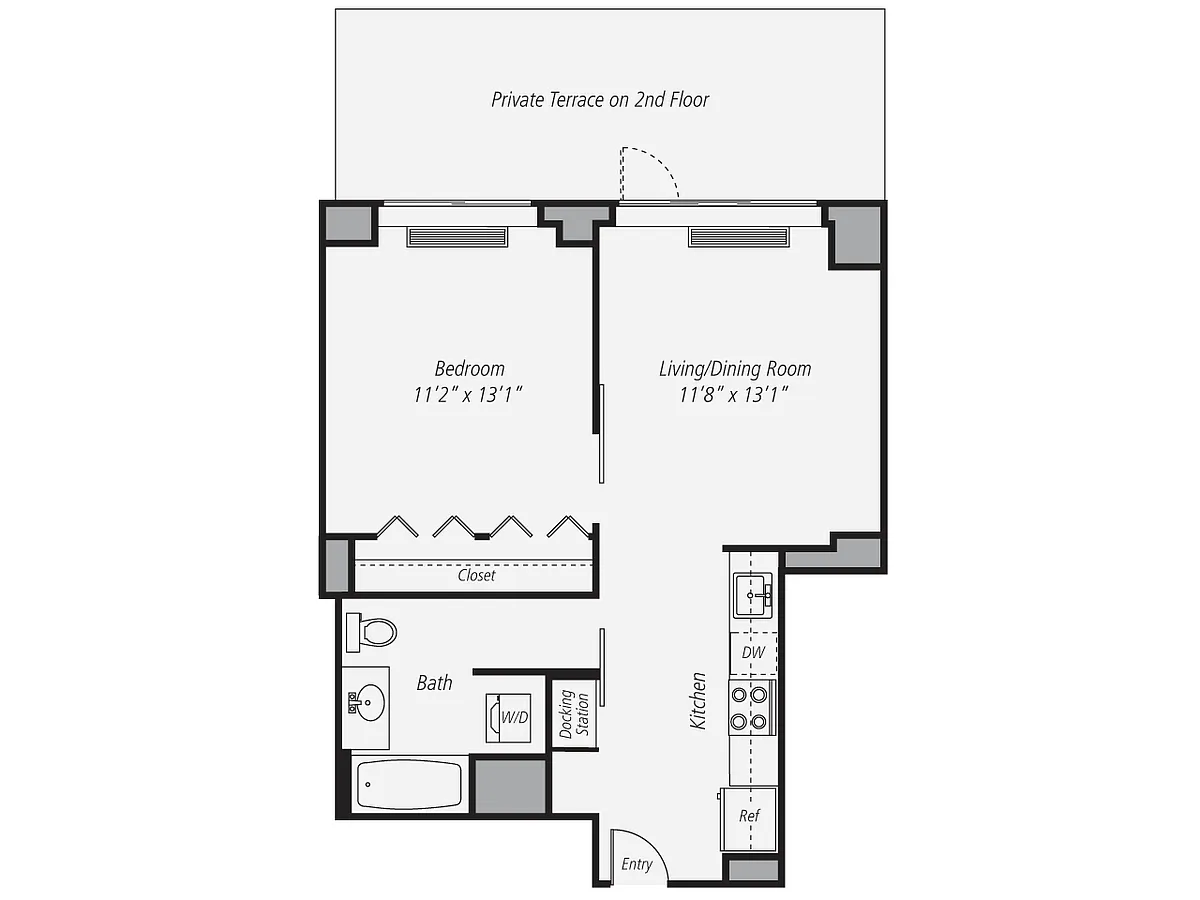 Floor plan A22