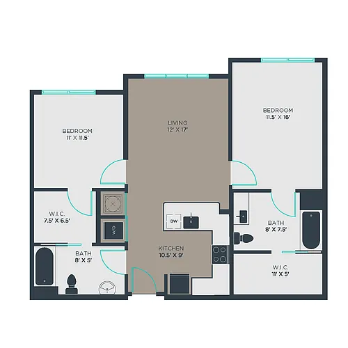 Floor plan 2A