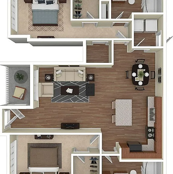 B2G 3D Floorplan B2G 3D Floorplan
