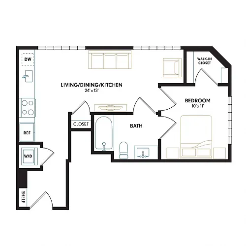 Floor plan A20H