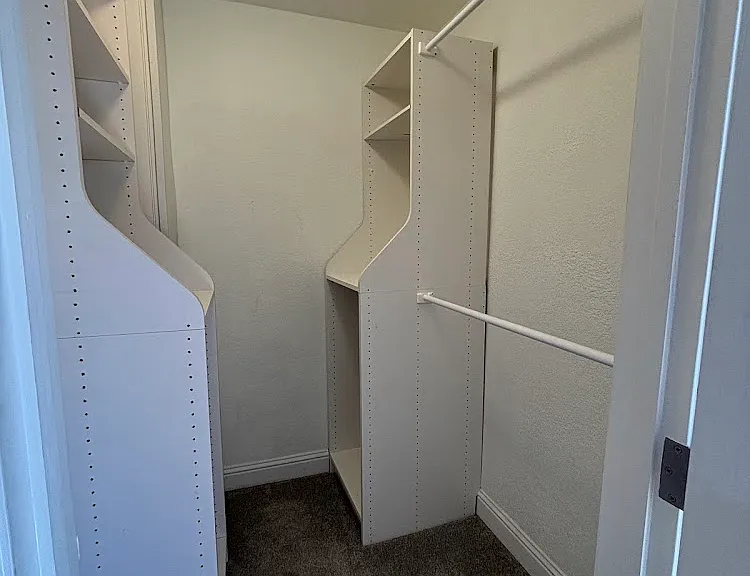 Primary bedroom closet