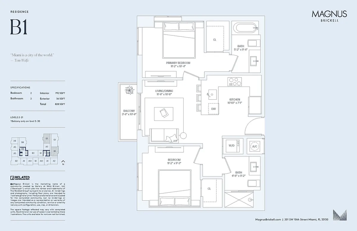 Floor plan B1
