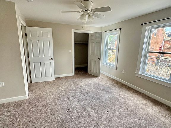 Master Bedroom with walk-in closet