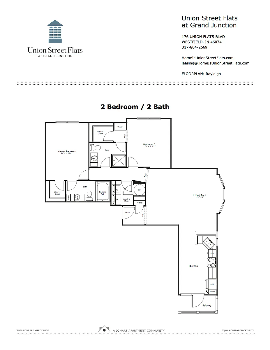 Floor plan Rayleigh D8 2.2