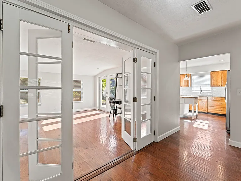 Family Room and Kitchen