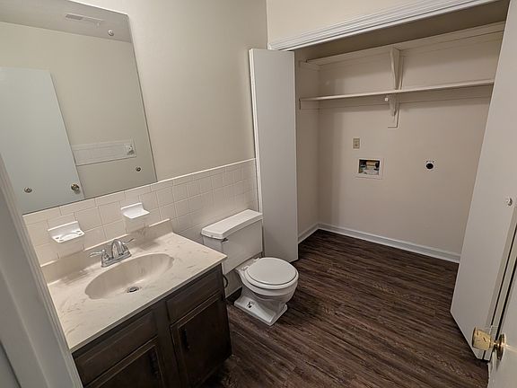 Downstairs Bath with Laundry hookups