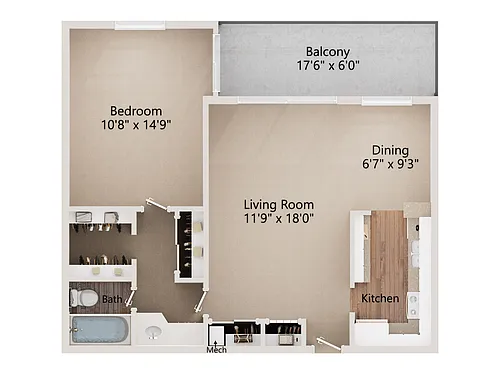 Floor plan Balboa 2