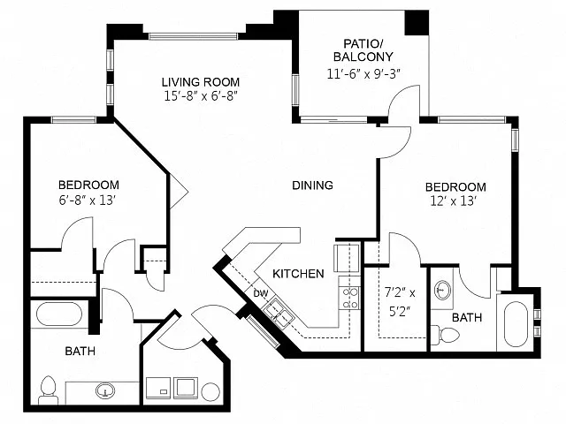 Floor plan B2