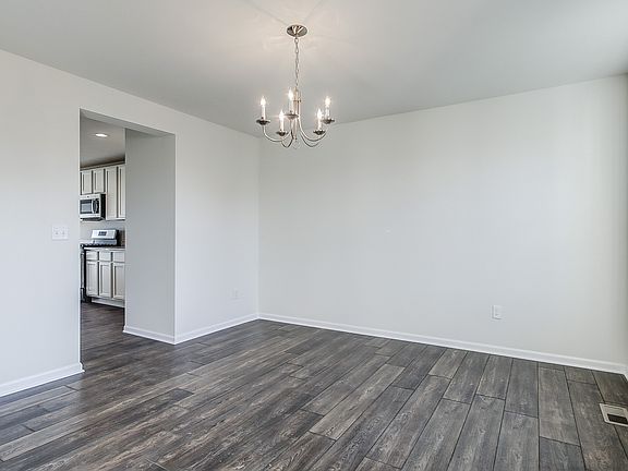 Intimate dining room