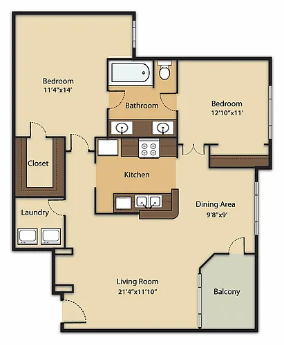 Floor plan B1
