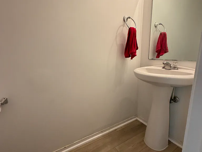 half bath downstairs